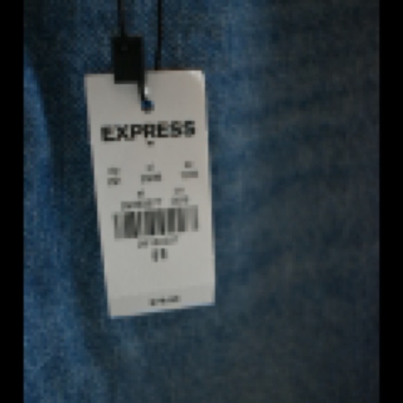 🆕 Express Blue Vintage Denim Women's Jeans New with Tags Size 8 Regular - Picture 3 of 12